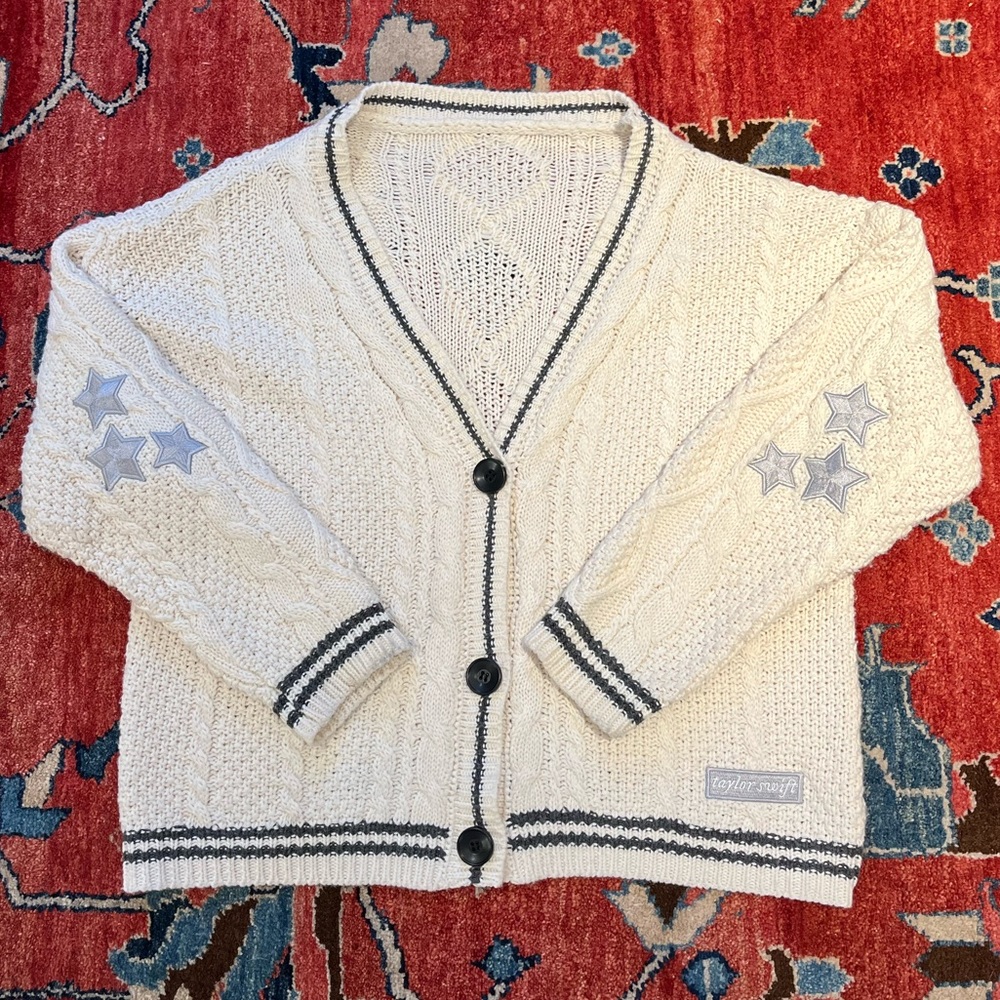 AUTHENTIC Taylor Swift Folklore Cardigan, Size MD/LG